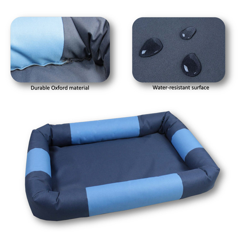 Removable And Washable Waterproof Oxford Thick Fabric Inflatable Luxury Orthopedic Elevated Dog Bed