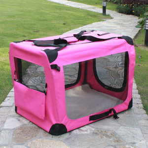 Folding portable soft pet dog crate/Dog soft crate kennel/Pet indoor home and outdoor crate