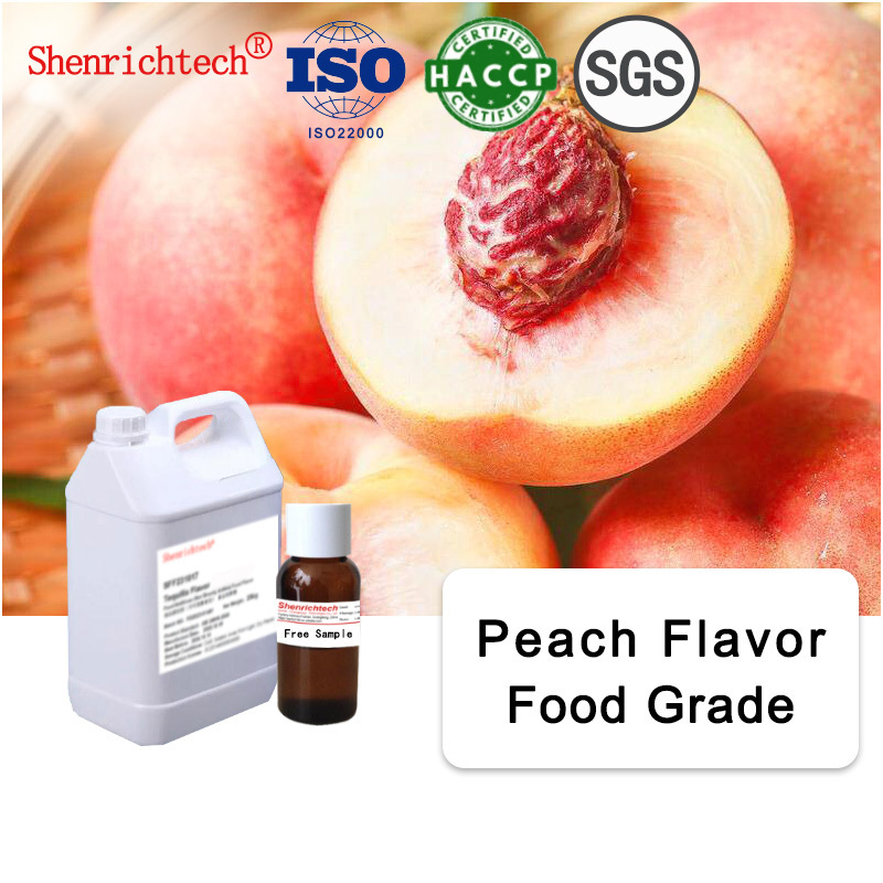 alcohol soft drink flavors Natural Peach flavor Food Additive Essence for energy Drink Candy ice cream Flavours