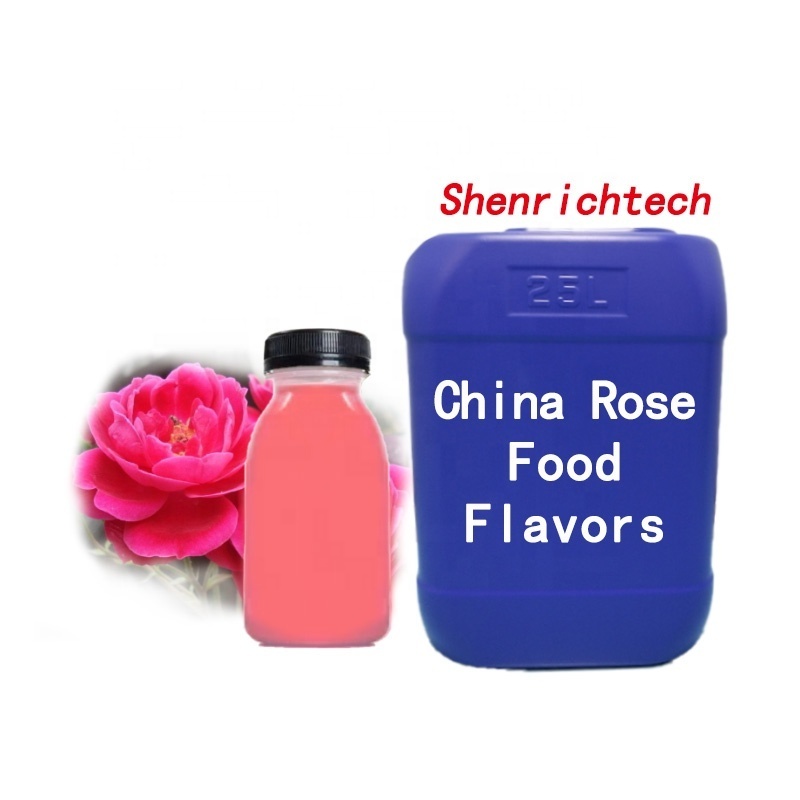 Chinese Rose flavor essence for sugar syrup drink making edible light elegant  flavor four seasons flower flavor customization