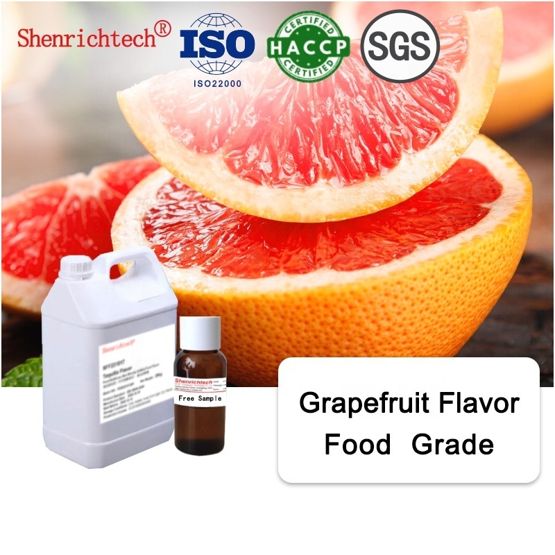 Free Sample ISO Certified Natural Grapefruit Fruit Flavor for Soda Beverage Drink making