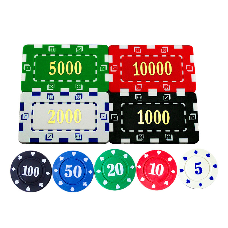 Customize Casino Entertainment Plastic Professional Premium Custom Poker Chip