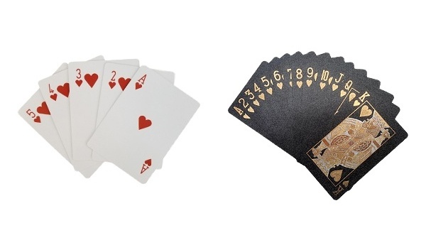 Wholesale cheap promotional personalized custom printing front and adult board games  playing cards poker