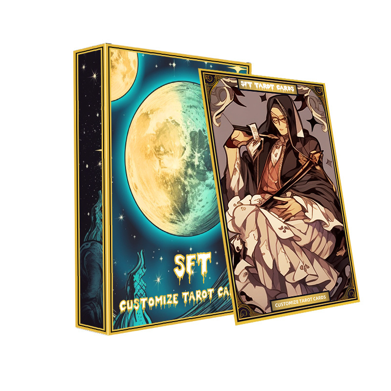 OEM Custom Design New Game Card with Custom Tarot Cards With Box