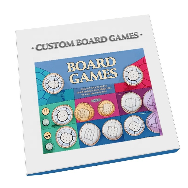 Board Game Making Custom Printing Maker Plastic Tray For Custom Spinner Board Game