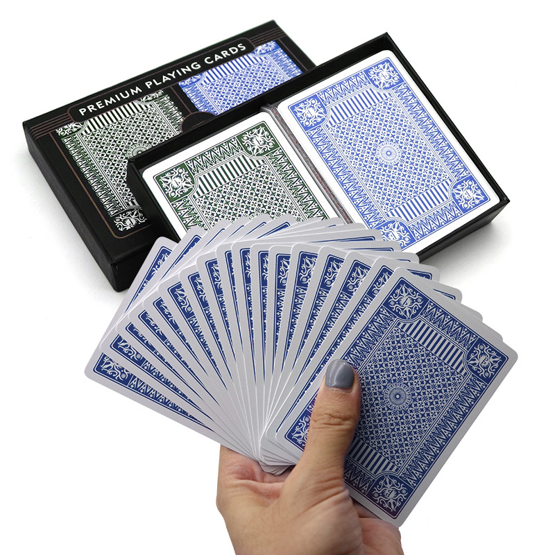 Custom  High Quality Logo Adult Poker Paper Playing Cards