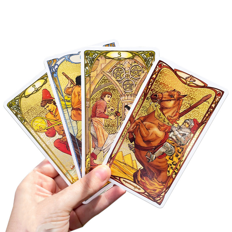 Hot Sale Factory Price Tarot Card Guidebook Custom Printing Tarot Cards