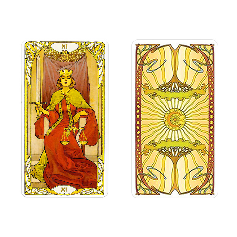 Paper Game Card Custom Tarot Cards Deck Visionary Tarot Printed Custom Tarot Cards