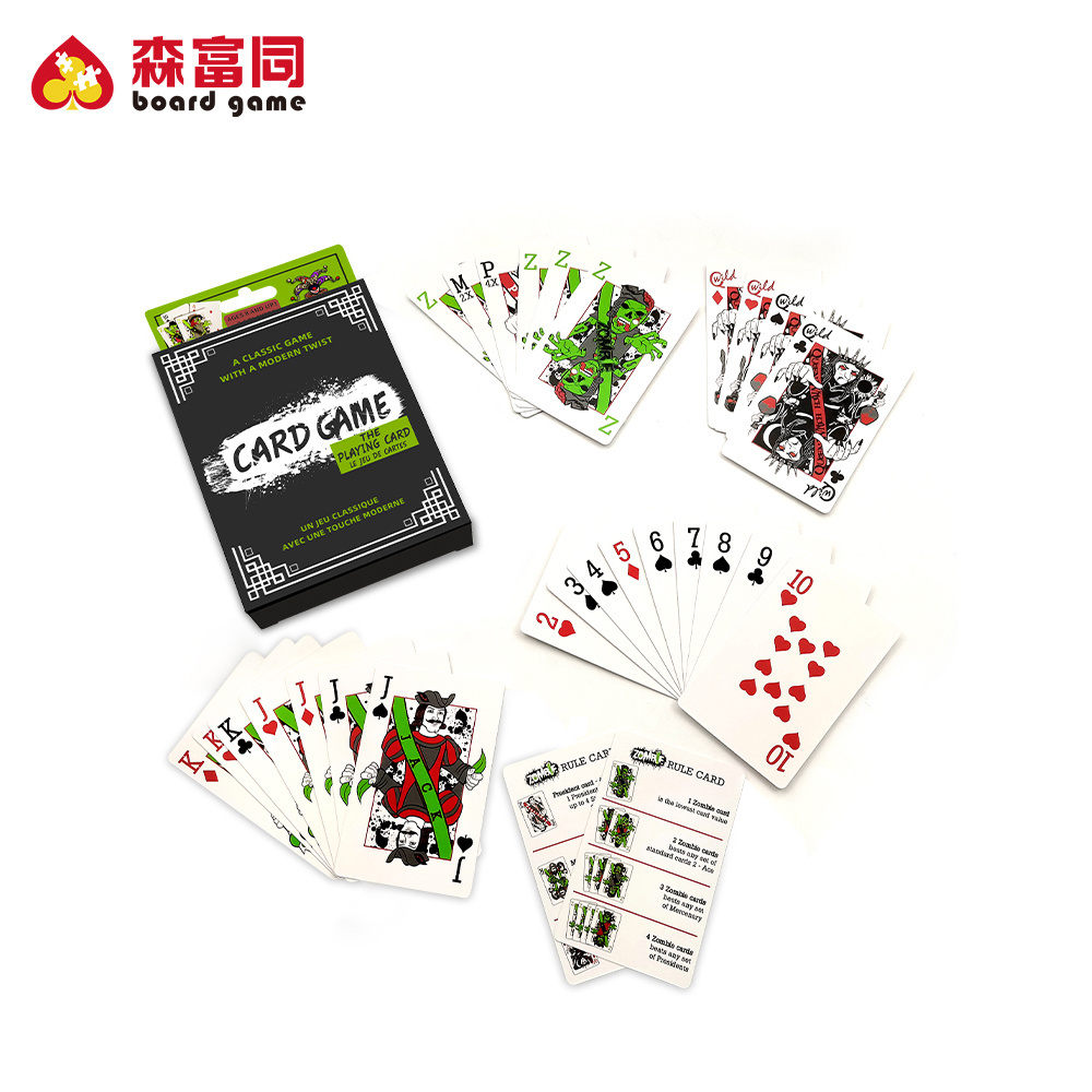 Wholesale Personalized  High Quality Custom Playing Cards Game In Bulk