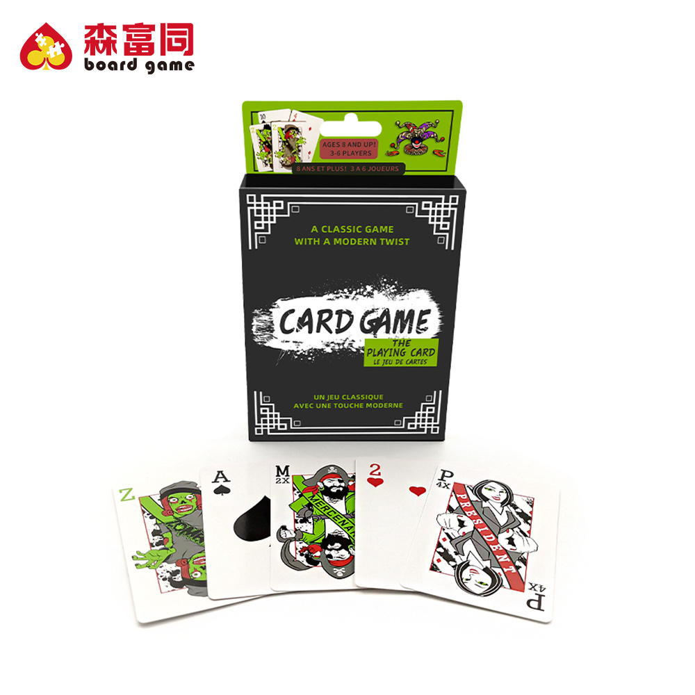 Wholesale Personalized  High Quality Custom Playing Cards Game In Bulk