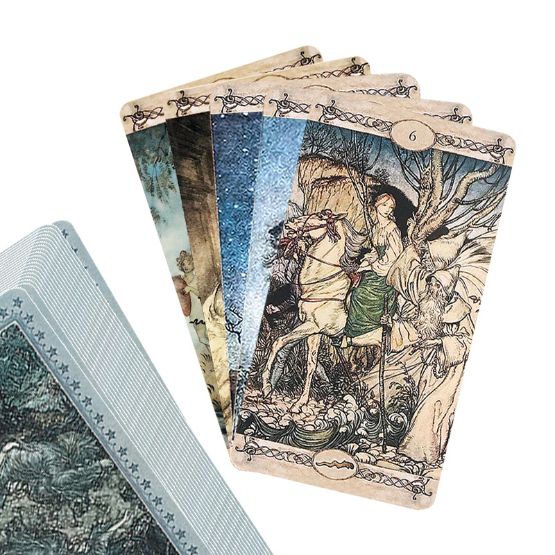 Custom Tarot Card printing wholesale deck 78 cards original tarot cards with guidebook and box