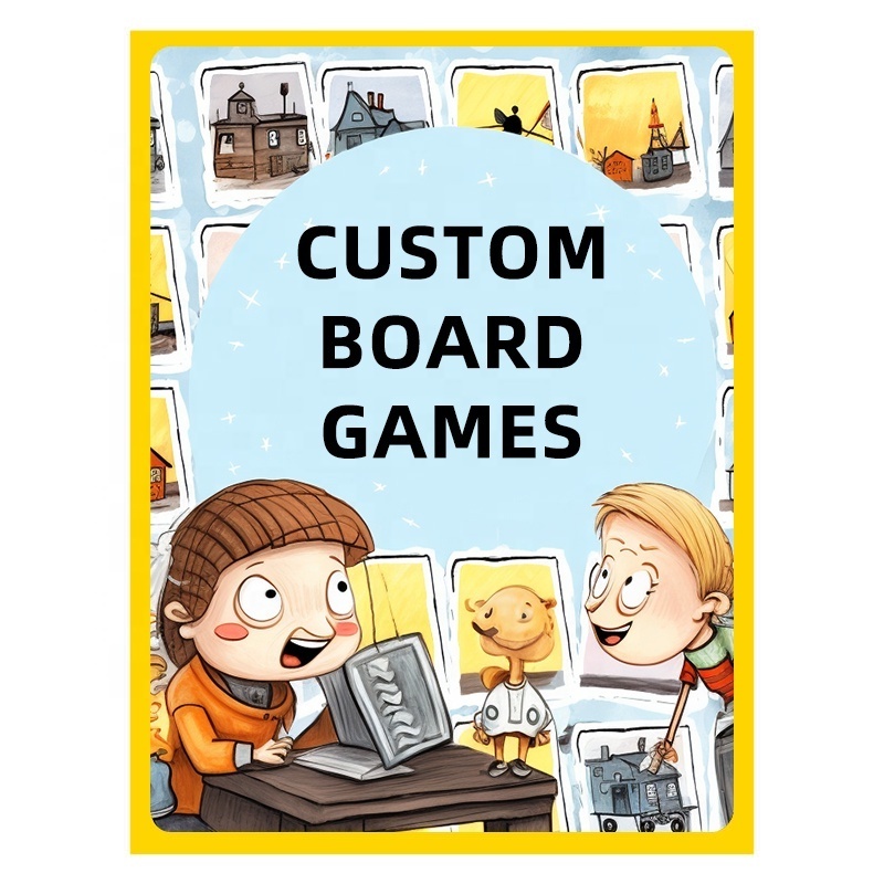 SFT Custom board game cards High quality printed game cards for kids