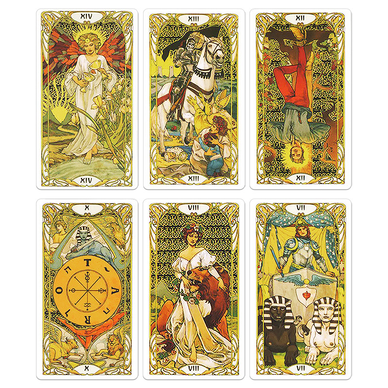 Card Game Custom Deck Gold Silver Foil Stamping Oracle Card Games Tarot Cards