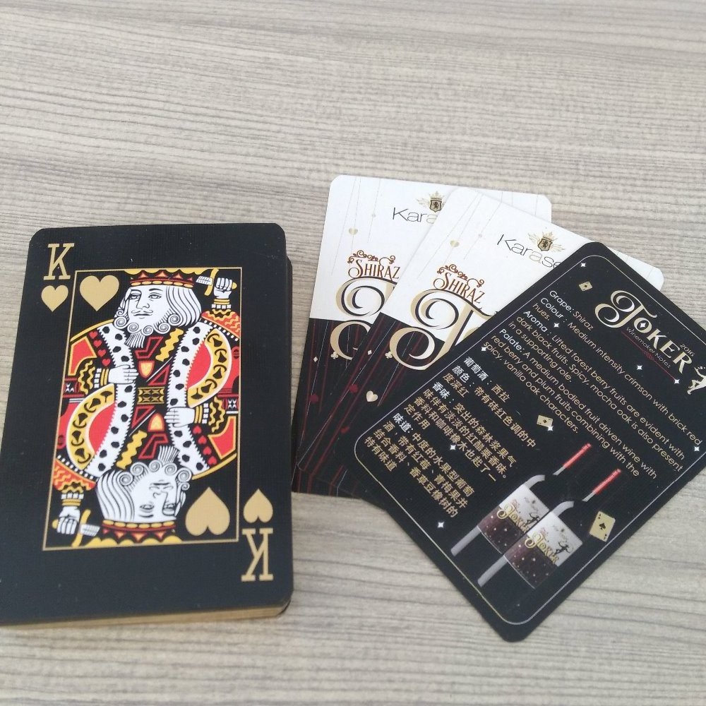 Customised supplier paper game dirty black nude playing cards with deck box