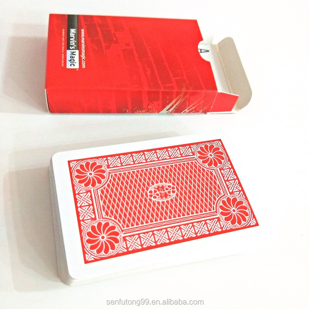 Advertising gambling poker set card deck holographic playing cards