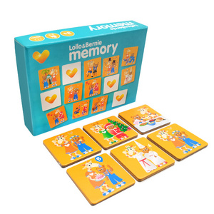 Wholesale Custom Kids Playing cards game Children Card with Packaging Box flash memory card