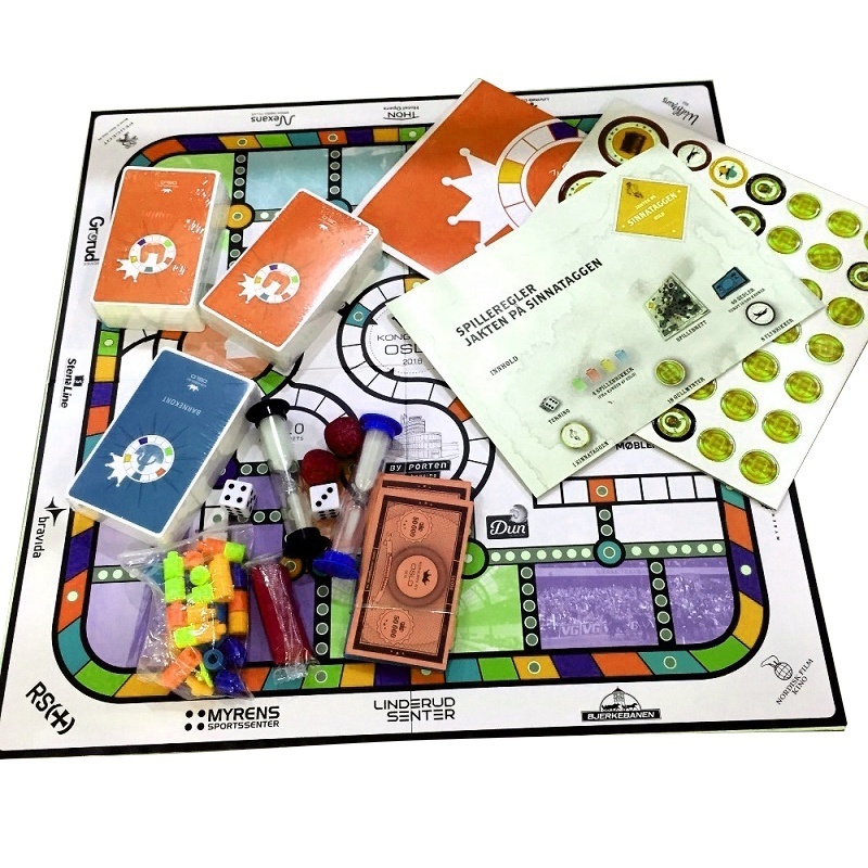 OEM Custom Printing Game Board Play Fun interactive board games For Kids Family