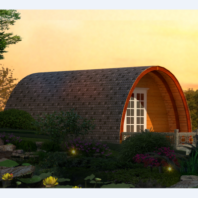 Cabins Small Prefab Arch 14' X 16' Canmore | Cabins | Summerwood