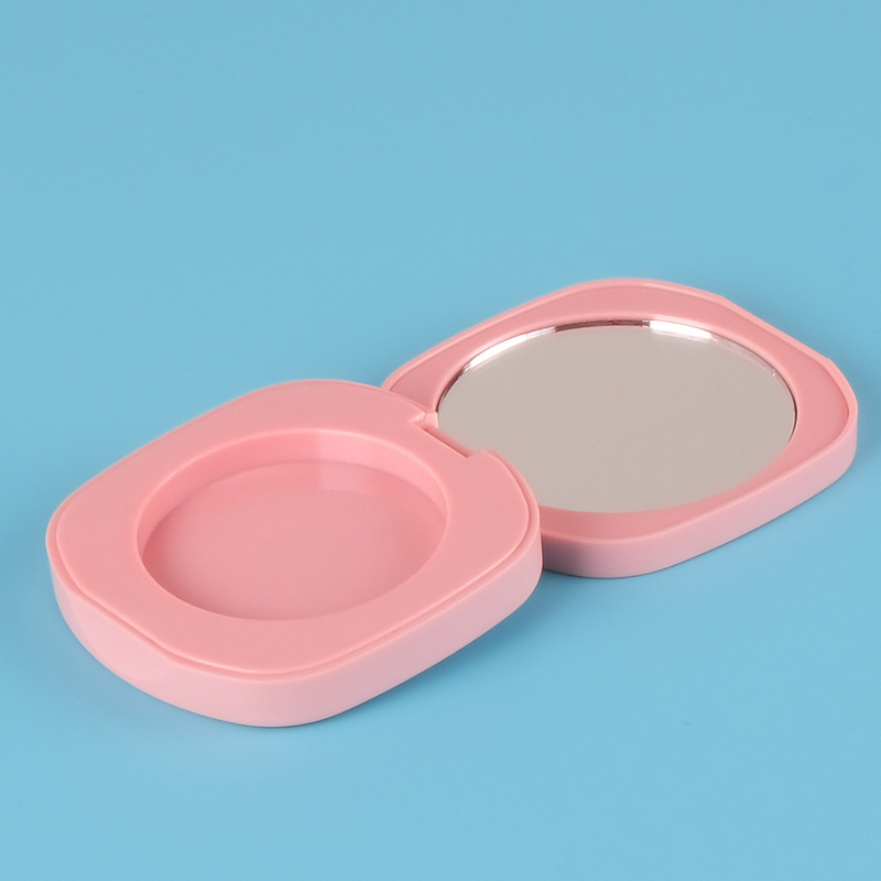 Customization Magnetic Opening Compact Case For Press Powder Case Packaging 3.5g empty  powder container