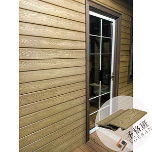 High Quality Waterproof Outdoor Wood Plastic Composite Cladding Board For Exterior Decoration wpc wall