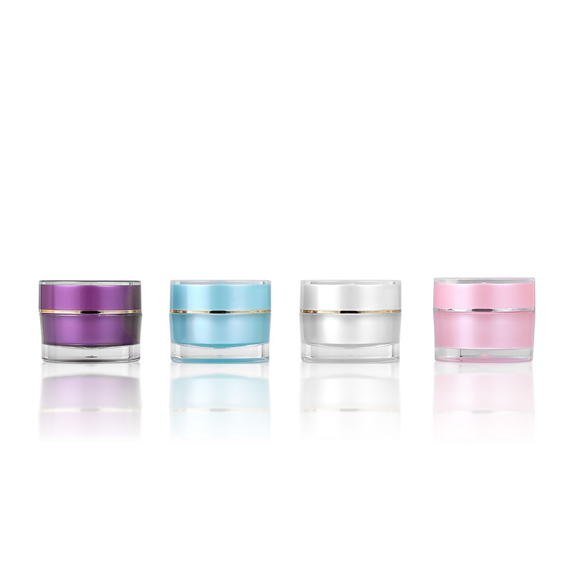 Low MOQ Pink skincare bottles packaging luxury lip scrub container empty cosmetic containers plastic cosmetic packaging jar