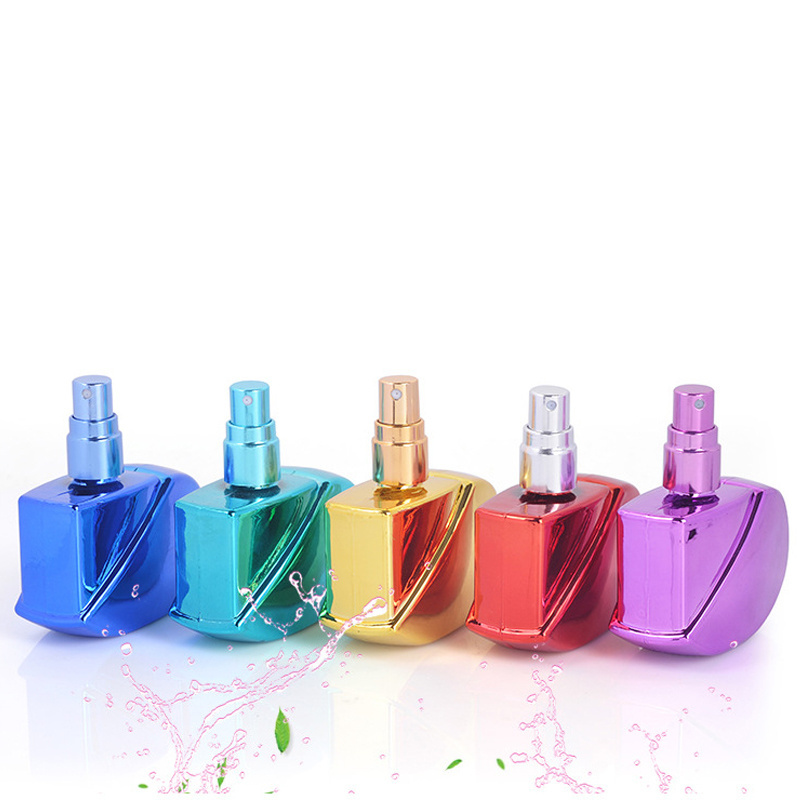 Heart Shape Empty Glass 25ml Lady Cute Portable Atomier Spray Fancy Perfume Container Bottles