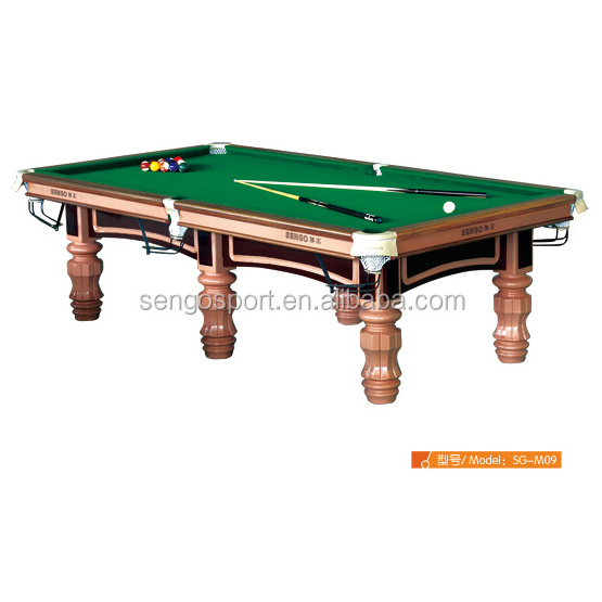 Sengo Sports Slate playfield pool table Classic russian pyramid billiard table