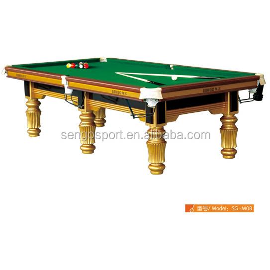 Sengo Sports Slate playfield pool table Classic russian pyramid billiard table