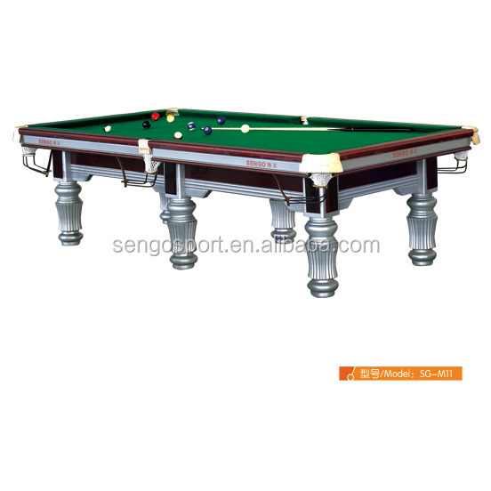 Sengo Sports Slate playfield pool table Classic russian pyramid billiard table