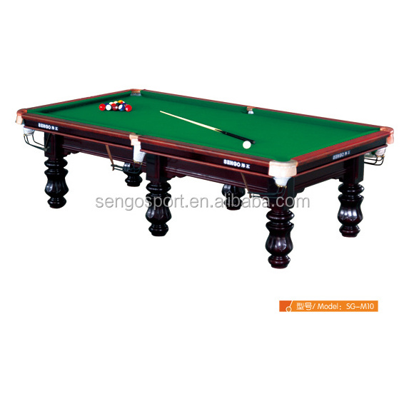 Sengo Sports Slate playfield pool table Classic russian pyramid billiard table