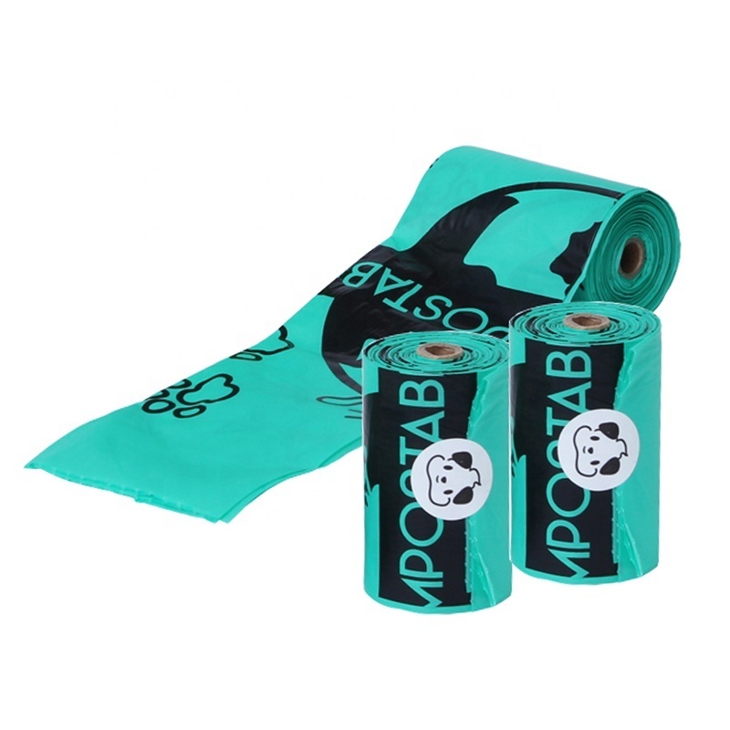 Design Dispenser Pet New Pill Shape Waste Garbage Bags Carrier 1 Roll Cat Dogs Doggy Holder Custom Dog Poop Bags