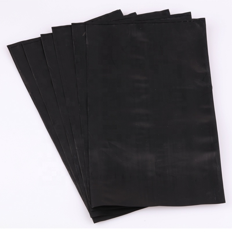 Custom Printed Black Plastic Packaging Bag Mailing Shipping Courier Mail Postage Plastic Bags