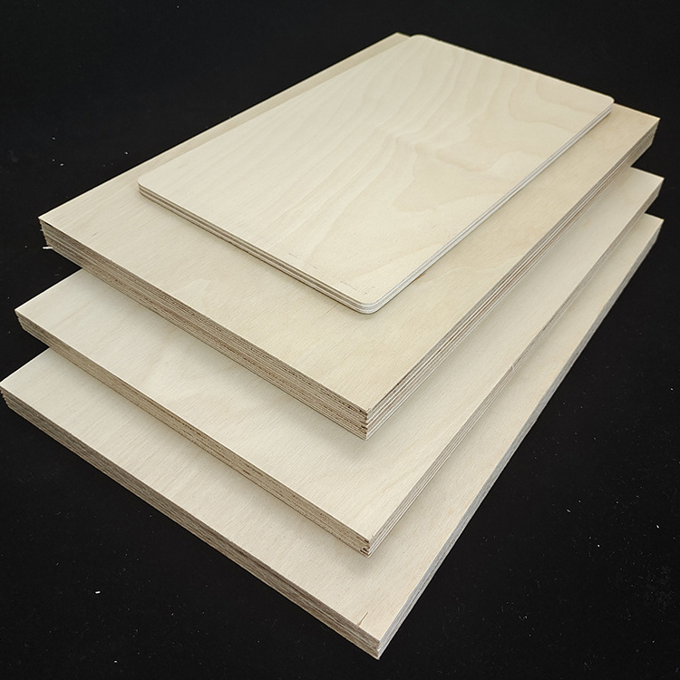 factory price 4x8' birch plywood 6mm 9mm 12mm 15mm 18mm 20mm 21mm 25mm for furniture or craft