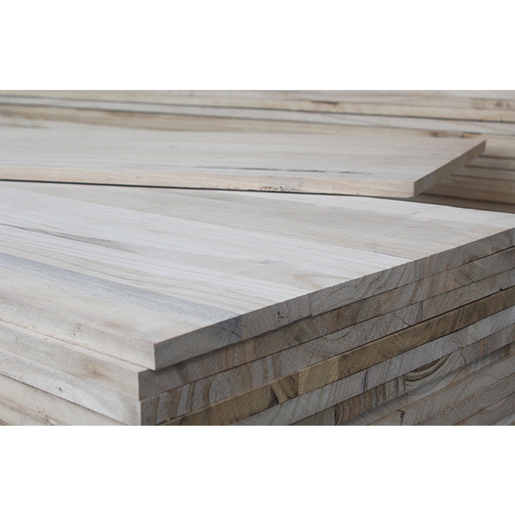 AA Grade Paulownia Solid Wood Logs Paulownia Furniture Wood Board for Sale