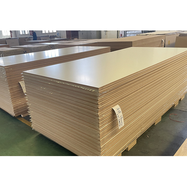 4x8 mdf sheet board 3mm 6mm 9mm 12mm 15mm 18mm double faced melamine wood panel mdf board price