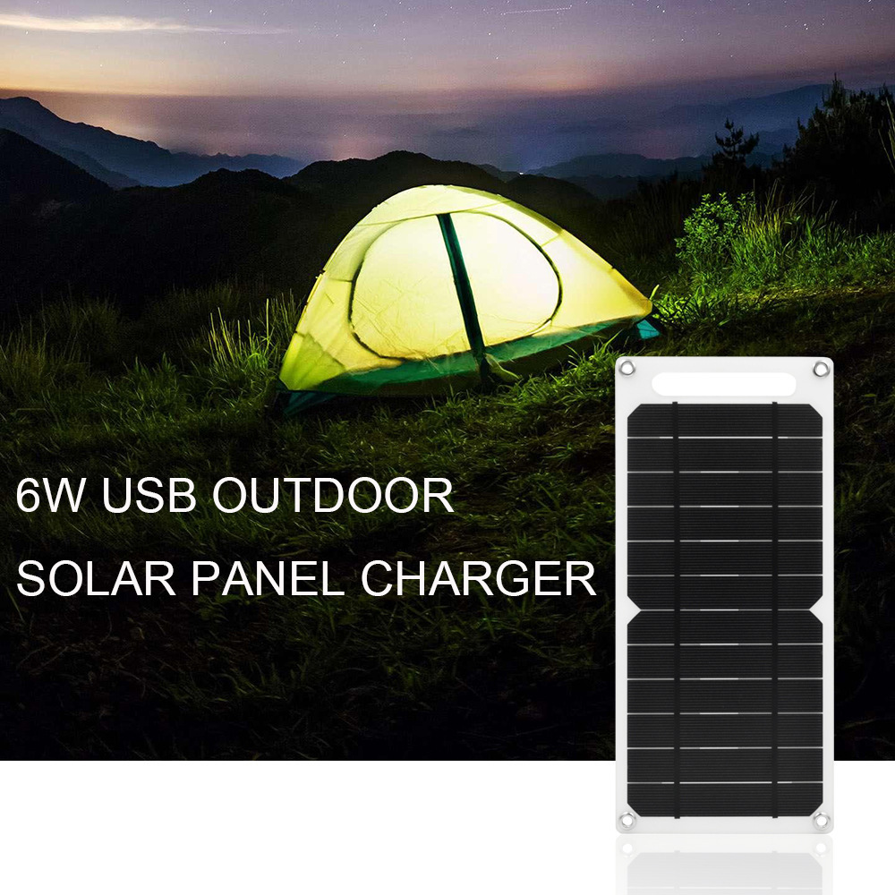 Output Port Usb 6 Watt Panel Monocrystalline Laptop Circular Solar Charger flexible solar panels