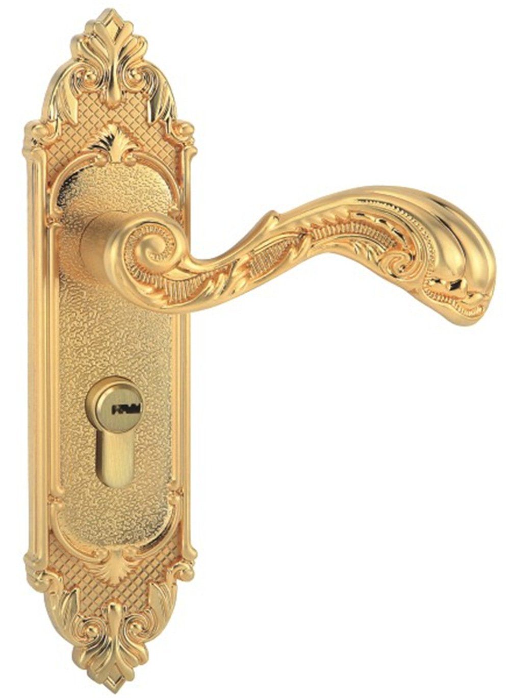 European-style indoor mute handle door lock bedroom lock stainless steel zinc alloy universal locks