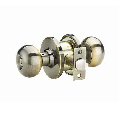 5791 High Security Stainless Steel Inside entrance passage PRIVACY cylinder Cylindrical round knob door lock