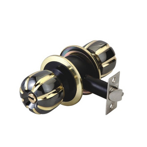 Popular lock Ball lock household wooden door stainless steel old-style general-purpose indoor door lock