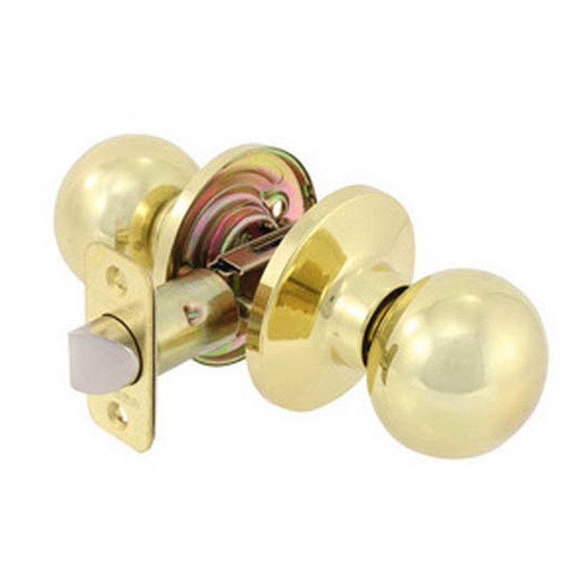 High quality custom stainless steel three lever cylinder ball lock bathroom bedroom restroom door lock