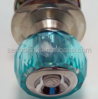 European and American style high appearance level heavy duty crystal ball lock knob lock