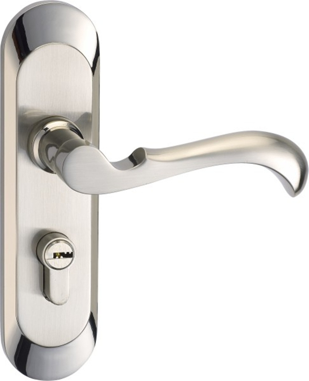 European-style indoor mute handle door lock bedroom lock stainless steel zinc alloy universal locks