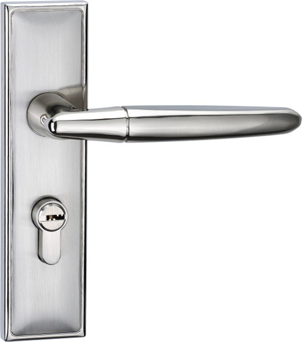 European-style indoor mute handle door lock bedroom lock stainless steel zinc alloy universal locks