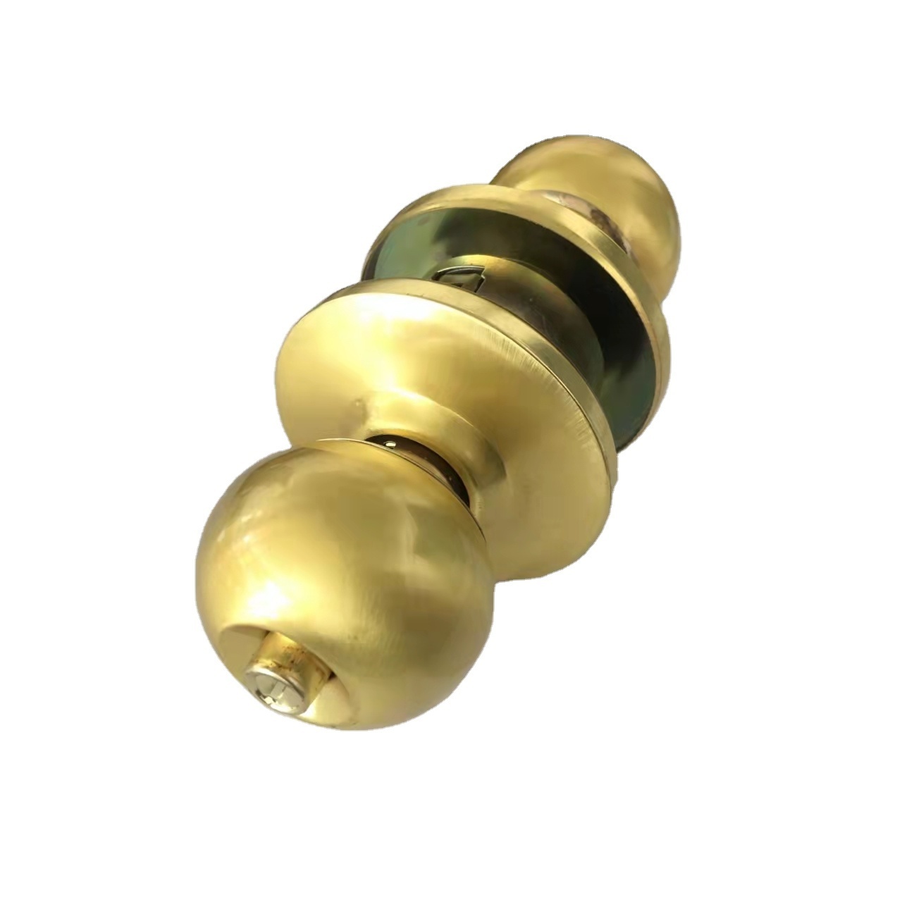 Suitable for indoor door  lock round cylinder Cylindrical 304 201 Material 587 Ball Button knob handle Lock door lock