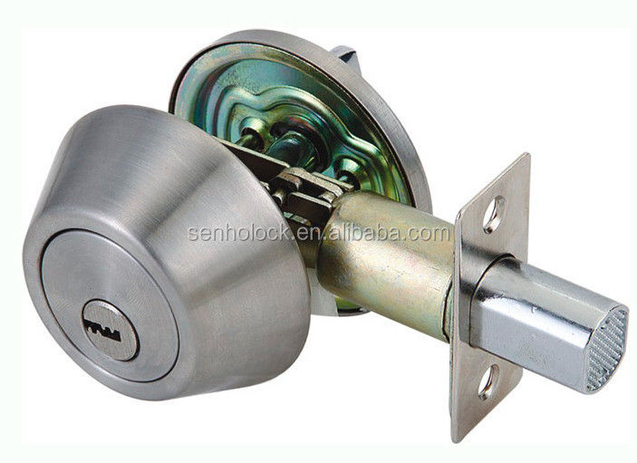 Bedroom brass Door Deadbolt Locks FOB factory lock in door