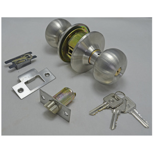 5791 zhongshan factory good sale stainless steel cylindrical entry round knob door lock