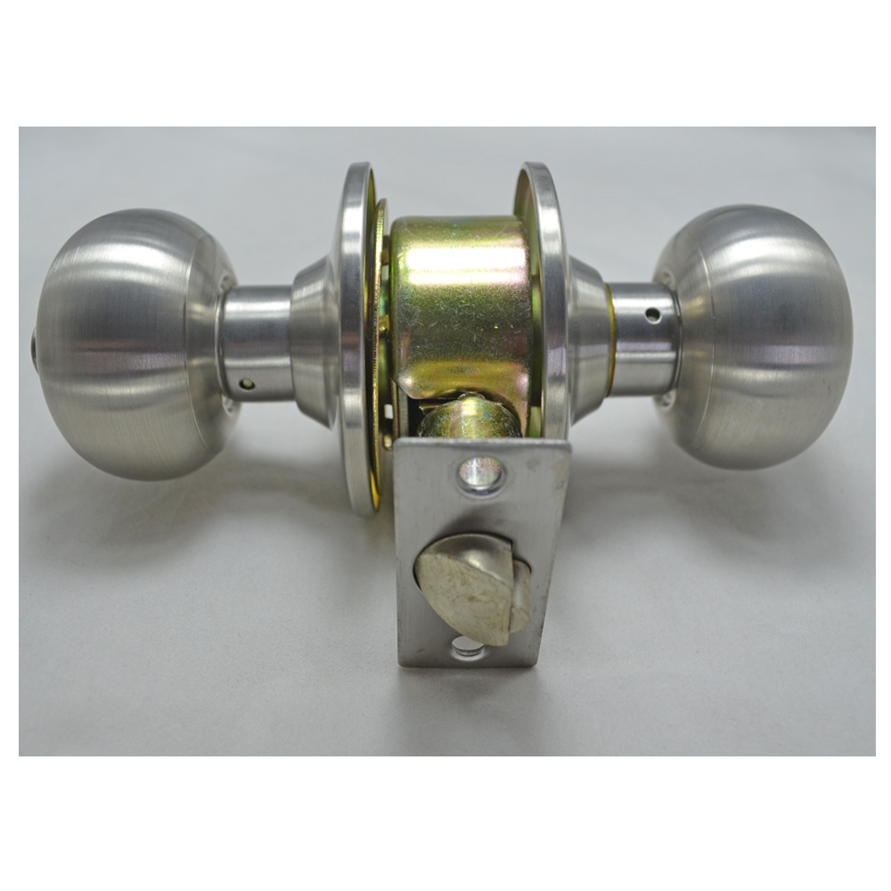 5791 zhongshan factory good sale stainless steel cylindrical entry round knob door lock