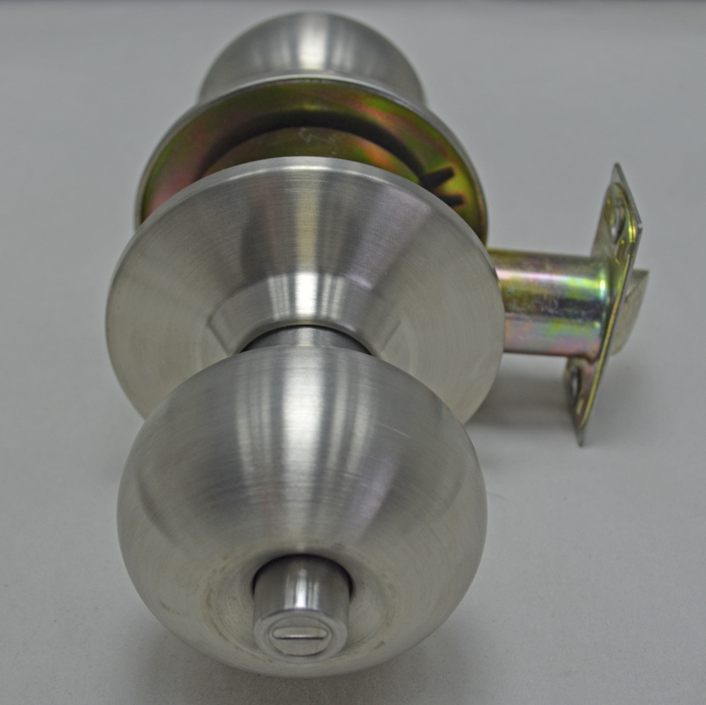 5791 zhongshan factory good sale stainless steel cylindrical entry round knob door lock