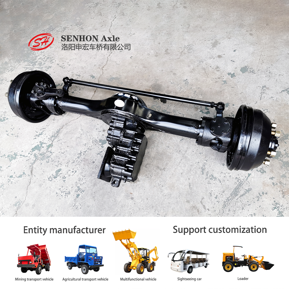 4X4 front axle for electric car electric axle