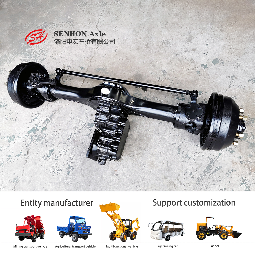 1.5- 3T 4X4 Front Axle For Electric Car Electric Axle Four Wheel Drive Vehicle With Chassis Differential